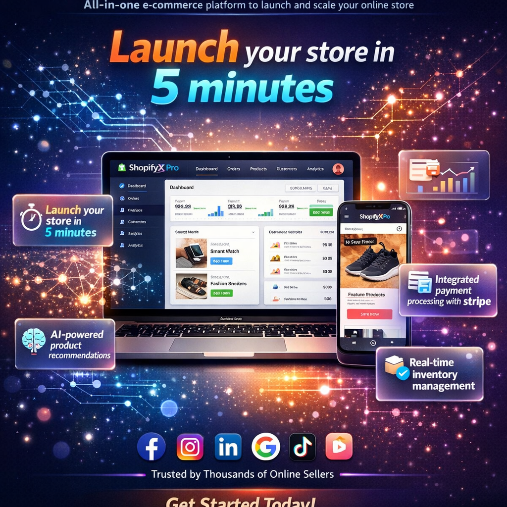 ShopifyX Pro - E-commerce